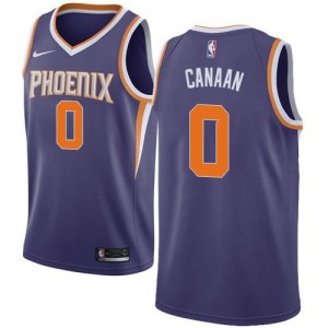 Nike Maillot Canaan Phoenix Suns Icon Edition No.0 Enfant Violet