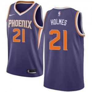 Maillot Holmes Phoenix Suns Icon Edition Violet Enfant Nike No.21