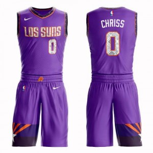 Nike NBA Maillot De Basket Chriss Phoenix Suns #0 Enfant Suit City Edition Violet