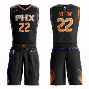 Maillot Basket Ayton Suns Nike Suit Statement Edition Homme Noir #22
