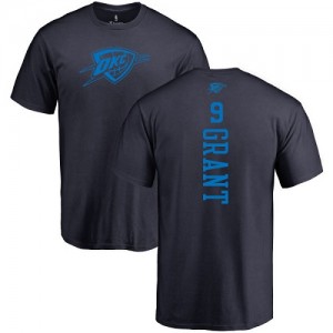 T-Shirt Grant Thunder Homme & Enfant Nike No.9 bleu marine One Color Backer 