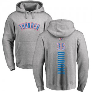 Nike Sweat à capuche Basket Durant Oklahoma City Thunder Ash Backer Homme & Enfant No.35 Pullover