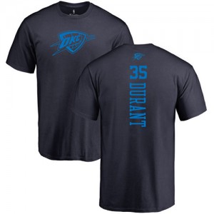 Nike NBA T-Shirts Durant Oklahoma City Thunder bleu marine One Color Backer No.35 Homme & Enfant 
