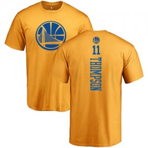 Nike T-Shirts De Basket Klay Thompson Warriors #11 Homme & Enfant or One Color Backer 