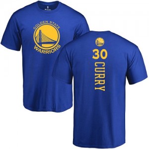 Nike NBA T-Shirts De Stephen Curry GSW Homme & Enfant Bleu royal Backer #30 