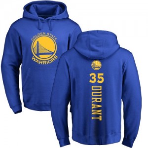 Nike NBA Sweat à capuche Durant Golden State Warriors Bleu royal Backer No.35 Pullover Homme & Enfant