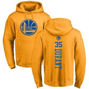 Nike Sweat à capuche Basket Durant GSW Team Homme & Enfant or One Color Backer Pullover #35