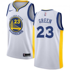 Nike NBA Maillots Draymond Green Golden State Warriors Association Edition Homme #23 Blanc