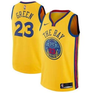 Maillots Draymond Green GSW or Nike Homme City Edition No.23
