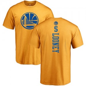 Nike T-Shirts Kevon Looney Golden State Warriors #5 or One Color Backer Homme & Enfant 