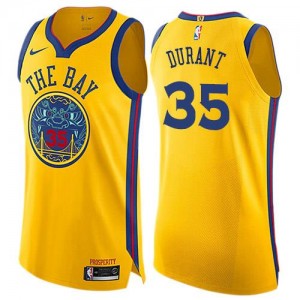 Nike Maillot Durant GSW City Edition No.35 or Enfant