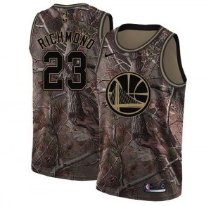 Nike NBA Maillots Basket Richmond GSW Camouflage #23 Enfant Realtree Collection