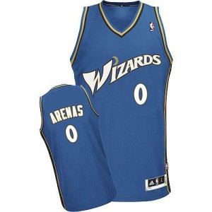 Adidas NBA Maillot De Basket Gilbert Arenas Wizards No.0 Bleu Homme