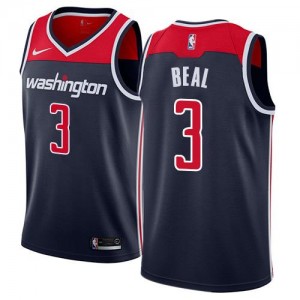 Nike NBA Maillots De Bradley Beal Wizards Homme bleu marine Statement Edition No.3