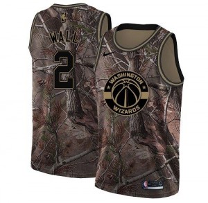 Maillot Wall Wizards Homme #2 Camouflage Realtree Collection Nike