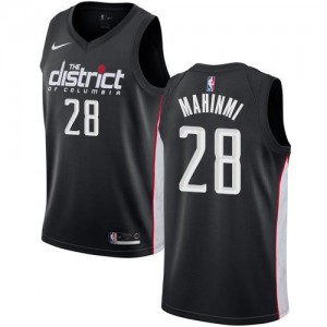 Nike NBA Maillots Ian Mahinmi Wizards City Edition Noir Homme #28