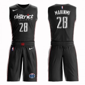 Nike Maillot Mahinmi Washington Wizards Noir Suit City Edition #28 Homme